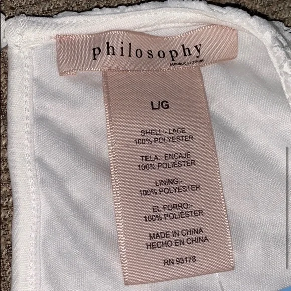 New with Tag Philosophy Top Size Large. Bert's Cute see all Photos. - Picture 5 of 7